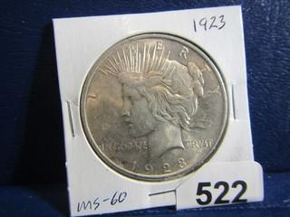 USA  1923 Silver Dollar 