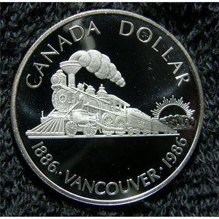 1986 Silver Dollar Vancouver