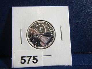 2019 Canada .9999 Silver Proof Coin Twenty Five Cents