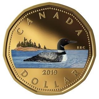 2019 Canada .9999 Silver Proof Coin One Dollar Loonie