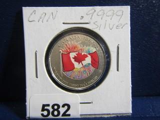 2017 CANADA .9999 SILVER FIVE DOLLAR COIN