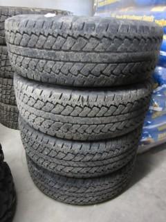 (4) Bridgestone Dueler P265/670R17 Tires.