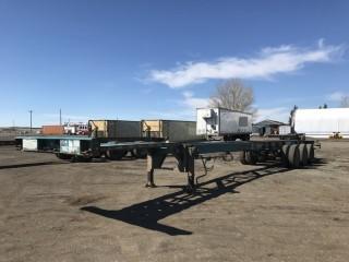 2000 Max-Atlas 40'-53' Triaxle Container Chassis c/w 11R22.5 Tires. S/N 2V9CS43311S008161.