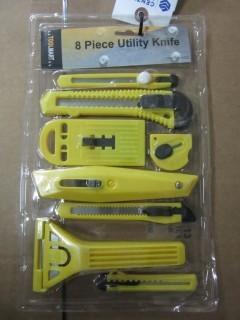 NEW 8pc Utility Knife Set