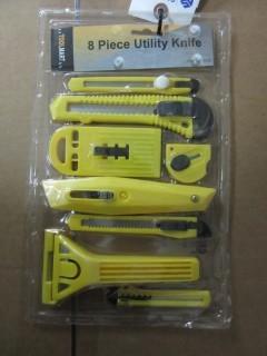 NEW 8pc Utility Knife Set