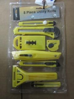 NEW 8pc Utility Knife Set