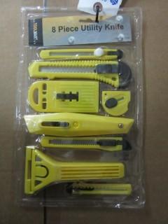 NEW 8pc Utility Knife Set