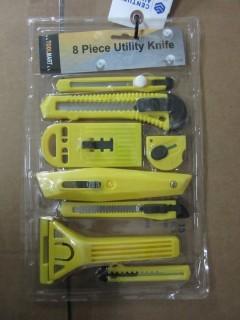 NEW 8pc Utility Knife Set