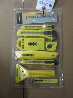 NEW 8pc Utility Knife Set