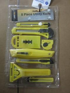 NEW 8pc Utility Knife Set