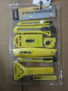 NEW 8pc Utility Knife Set