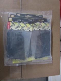 NEW 1000pc 4" Cable Ties (10-pack of 100 each)