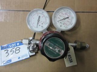 High Pressure Regulator w/gauges