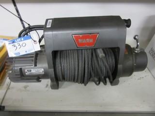 Warn 12V Electric Winch Unused.