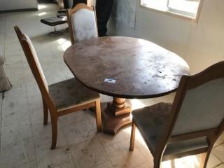 Dining Table w/ Chairs 42 x 54.