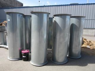 Quantity of Approximately 100' 26" Galvanized Ducts.