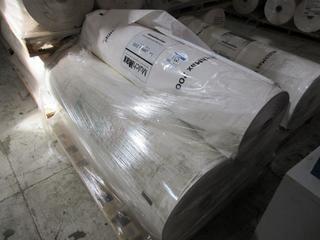 (3) Rolls of 3mil Poly Sheeting (Printed).
