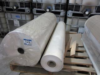 (3) Rolls of 3mil Poly Sheeting (Unprinted).