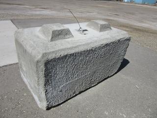 Concrete Lego Block.