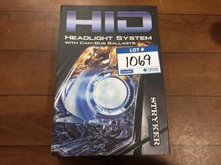 Stryker HID Headlight System With Can-Bus Ballasts, HIDH16-6K.