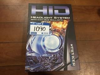 Stryker HID Headlight System With Can-Bus Ballasts, HIDH4-6KFLEX.