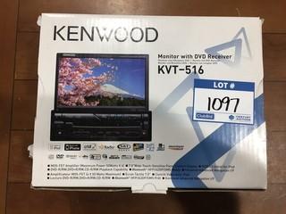 Kenwood KVT-516 Monitor With DVD Receiver.