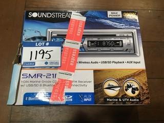 Soundstream SMR-21B 300W Marine Grade Receiver.