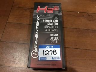 IDataStart Ha6 Remote Car Starter For Honda/Acura 2013+.