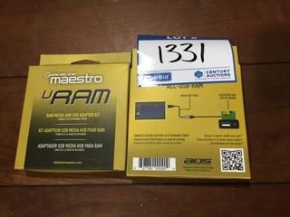 (2) IDataLink Maestro URAM Media Hub USB Adapter Kits.