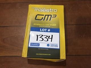 IDataLink Maestro CM3 GM Harness & Chime Speaker.