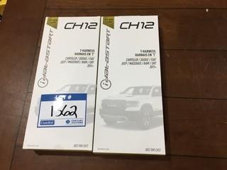 (2) IDataStart CH12 T-Harness For Chrysler/Dodge/Jeep Etc. 2011+.