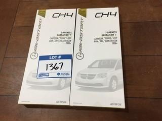 (2) IDataStart CH4 T-Harness For Chrysler/Dodge/Jeep Etc. 2008+.
