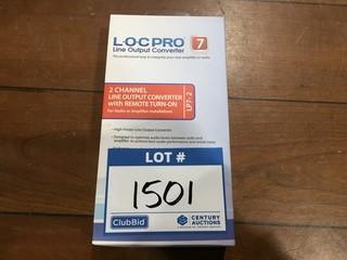 PAC L.O.C Pro LP7-2 2-Channel Line Output Converter.