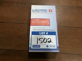 PAC L.O.C Pro LP7-2 2-Channel Line Output Converter.
