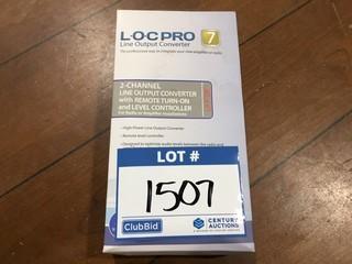 PAC L.O.C Pro LP7-2R 2-Channel Line Output Converter.