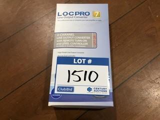 PAC L.O.C Pro LP7-2R 2-Channel Line Output Converter.