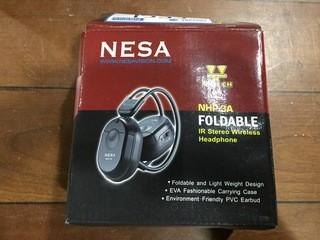 Nesa NHP-3A Foldable IR Stereo Wireless Headphones.