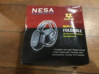 Nesa NHP-3A Foldable IR Stereo Wireless Headphones.