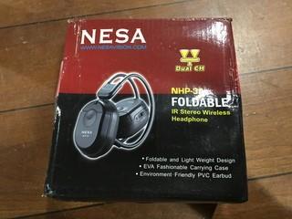 Nesa NHP-3A Foldable IR Stereo Wireless Headphones.