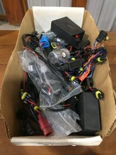 Quantity of HID Leadlights.