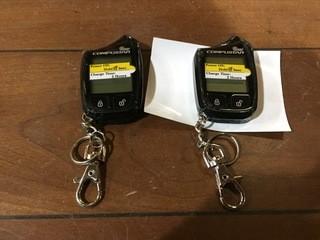 (2) CompuStar Key Fobs.