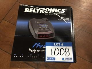 Beltronics Pro 200 Ultimate Radar/Laser/Safety Detector.