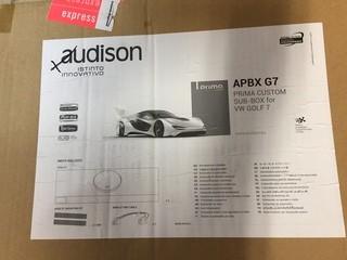 Audison APBX G7 Prima Custom Sub-Box For Volkswagen Golf 7.