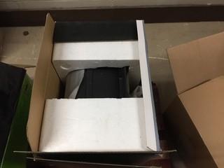 Fusion MS-AB206 350W Active Subwoofer With 2-Channel Speaker Amplifier.