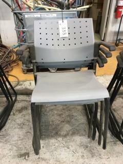 (4) Plastic Chairs.