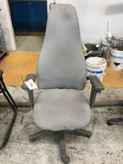 Rolling Office Chair (Missing Wheels).
