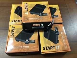 (5) CompuStar 7S CM7200 Universal Remote Start Keyless Entry Modules.