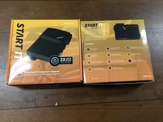 (2) CompuStar 7S CM7200 Universal Remote Start Keyless Entry Modules.