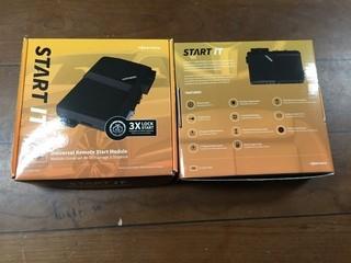 (2) CompuStar 7S CM7200 Universal Remote Start Keyless Entry Modules.