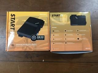 (2) CompuStar 7S CM7200 Universal Remote Start Keyless Entry Modules.